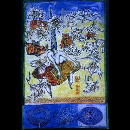 "Flug über den Attersee"