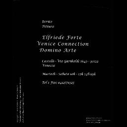 Invitation Domino Arte